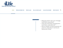Tablet Screenshot of harga4lifetransferfactor.com